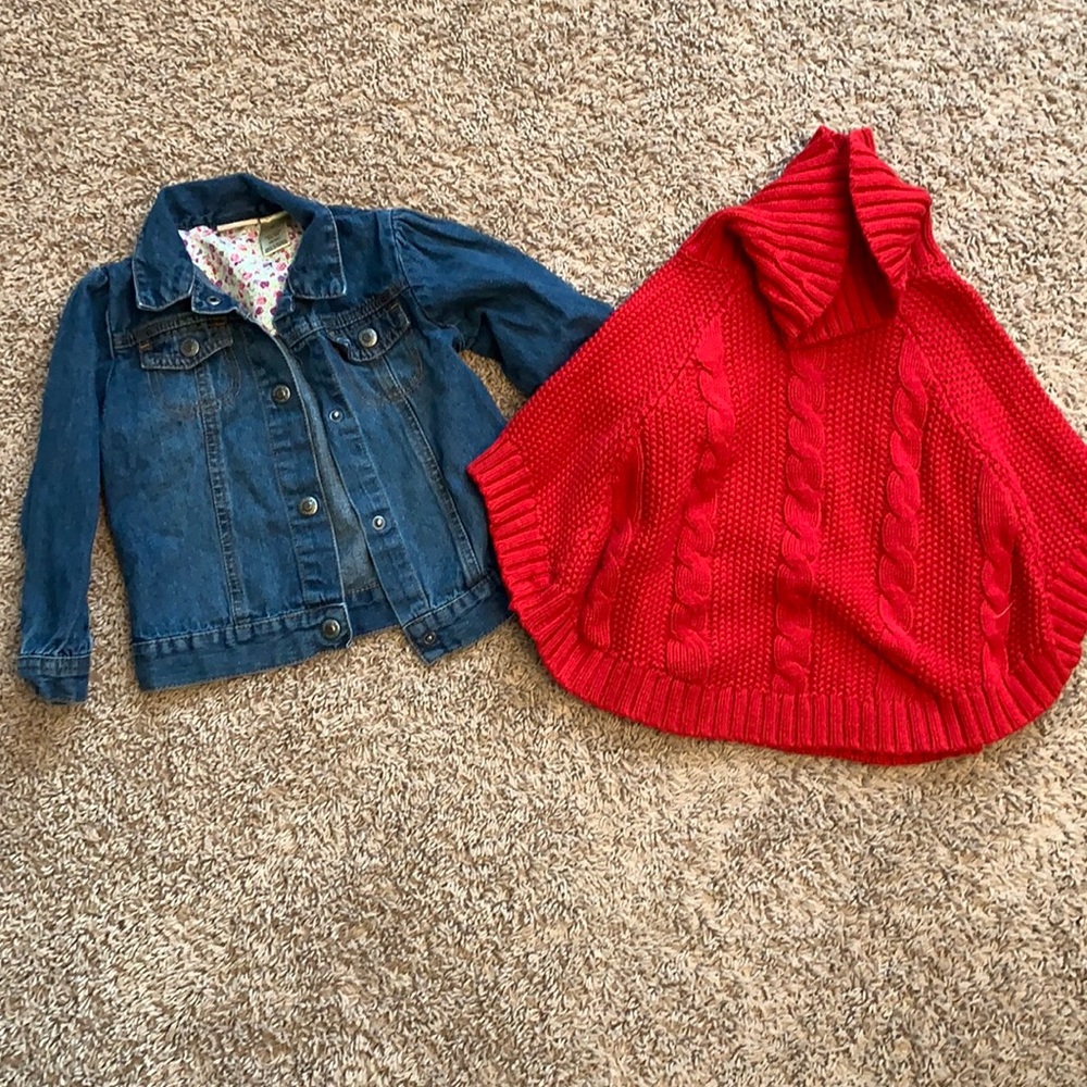 4T Girls Jean Jacket and Bolero